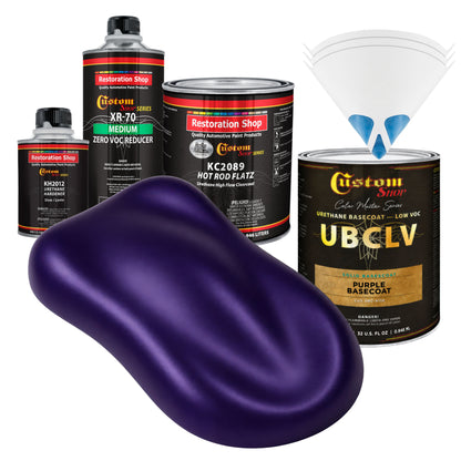 SBC Solid Basecoat - Purple Basecoat- Quart Matte Kit