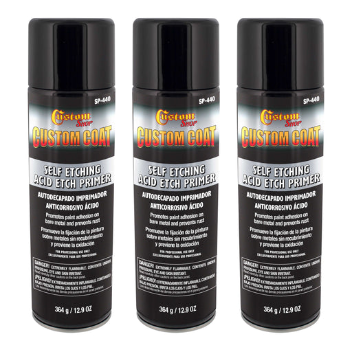 Self Etching Acid Etch Primer 12.9 ounce Spray Can - Gray