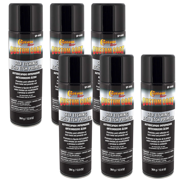 Self Etching Acid Etch Primer ounce Spray Can Gray — TCP Global