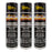 Panel Prep Surface Cleaner & Degreaser (3 Pack) - 18oz Spray Can - Powerful Wax and Grease Remover for Auto Body Paint Prep - Removes Residue Before Painting