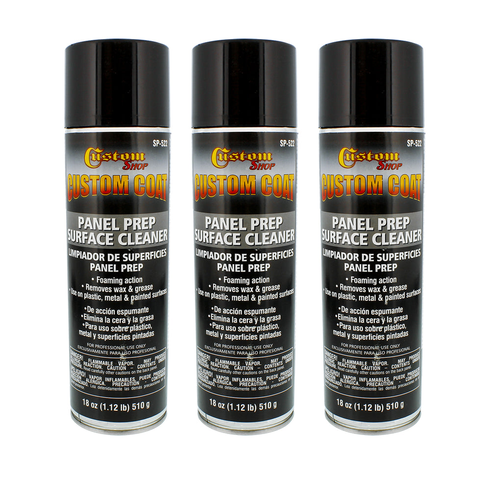 Custom Coat Panel Prep Surface Cleaner (Pack of 3)