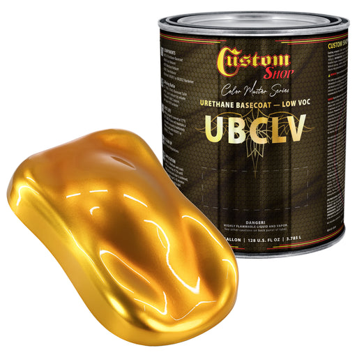 Custom Shop UCB Urethane Ultra Candy Basecoat - Yellow Candy Basecoat- Gallon