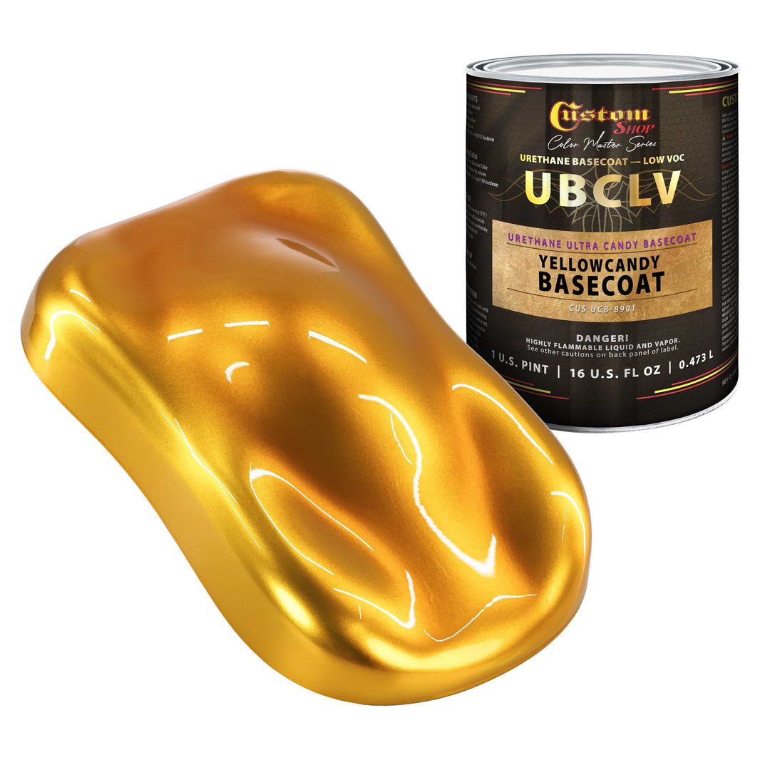 UCB Urethane Ultra Candy Basecoat - Yellow Candy Basecoat- Pint