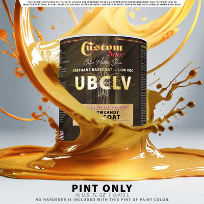 UCB Urethane Ultra Candy Basecoat - Yellow Candy Basecoat- Pint