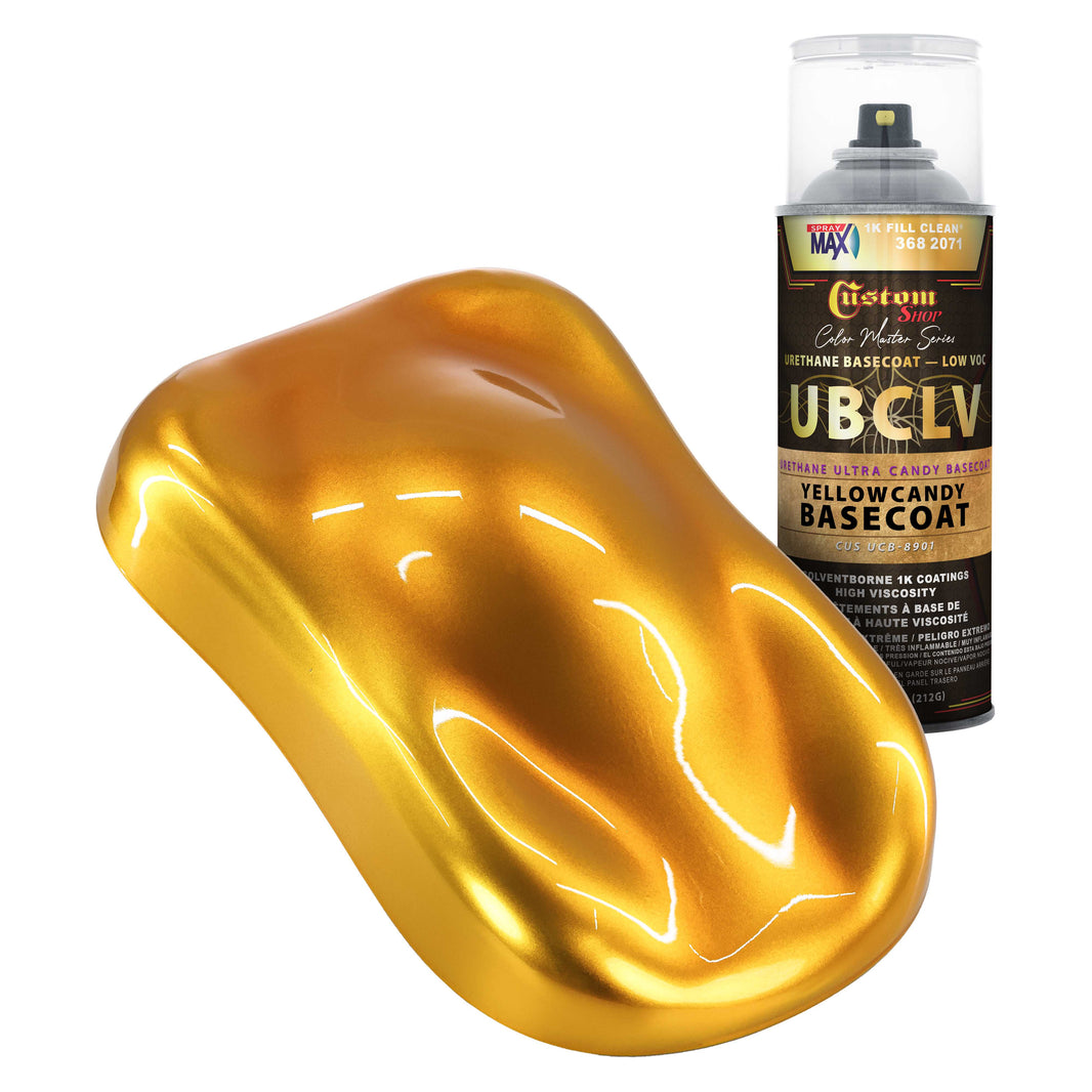 UCB Urethane Ultra Candy Basecoat - Yellow Candy Basecoat- Spray Can