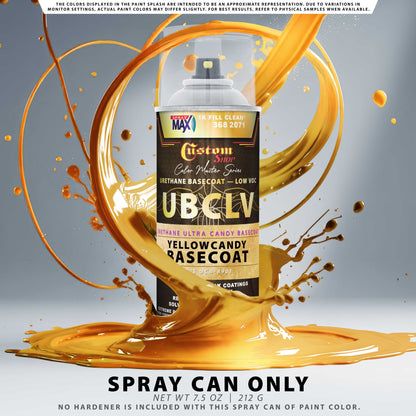 UCB Urethane Ultra Candy Basecoat - Yellow Candy Basecoat- Spray Can