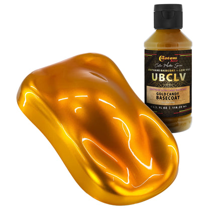 UCB Urethane Ultra Candy Basecoat - Gold Candy Basecoat - 4-Ounce Ready to Spray Bottle