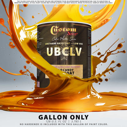 UCB Urethane Ultra Candy Basecoat - Gold Candy Basecoat- Gallon