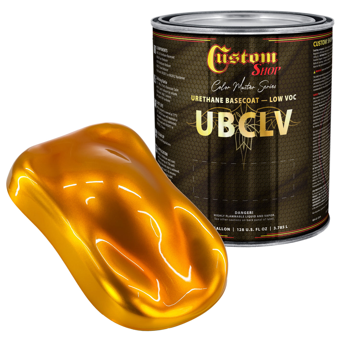 UCB Urethane Ultra Candy Basecoat - Gold Candy Basecoat