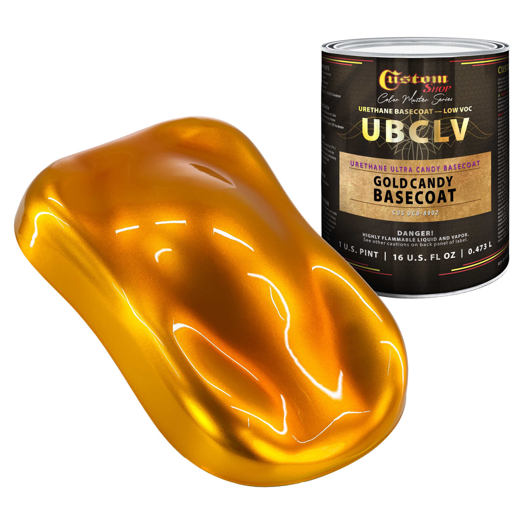 UCB Urethane Ultra Candy Basecoat - Gold Candy Basecoat- Pint