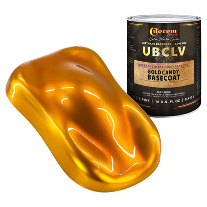 UCB Urethane Ultra Candy Basecoat - Gold Candy Basecoat- Pint
