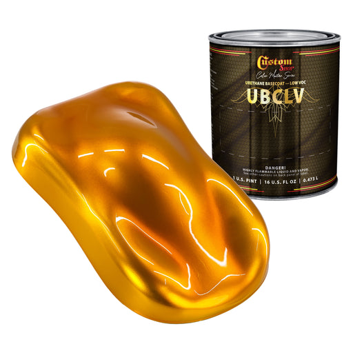 Custom Shop UCB Urethane Ultra Candy Basecoat - Gold Candy Basecoat- Pint