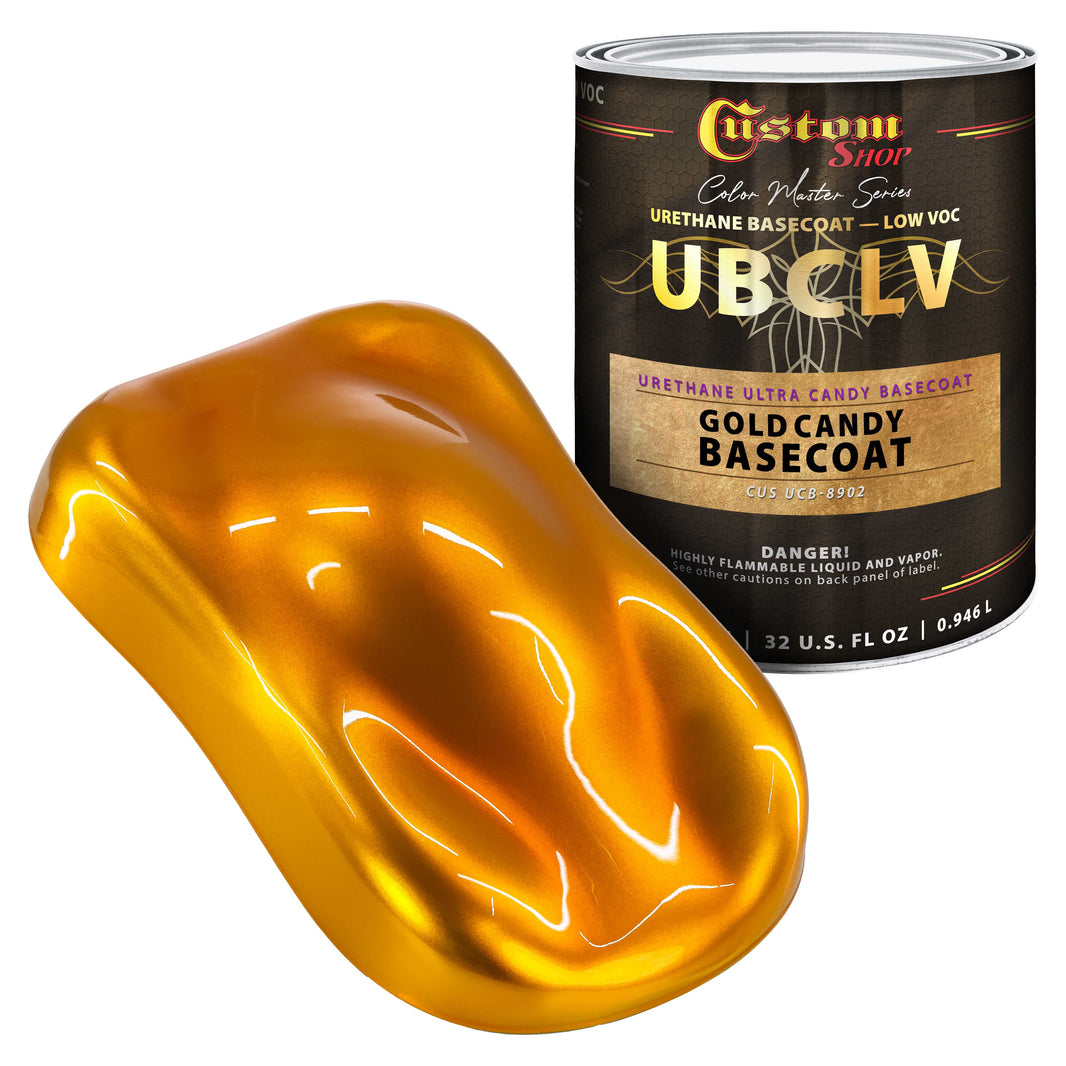 UCB Urethane Ultra Candy Basecoat - Gold Candy Basecoat- Quart