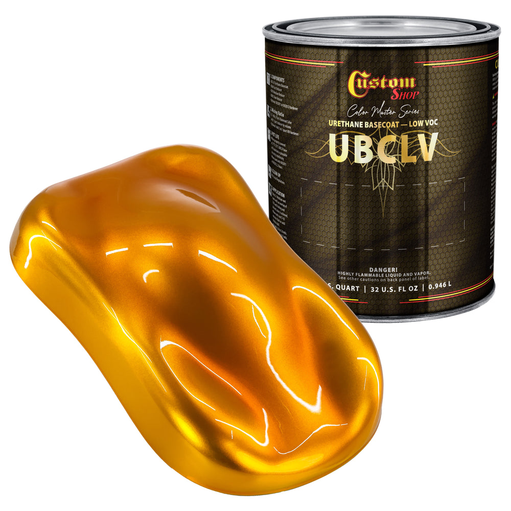 Custom Shop UCB Urethane Ultra Candy Basecoat - Gold Candy Basecoat- Quart