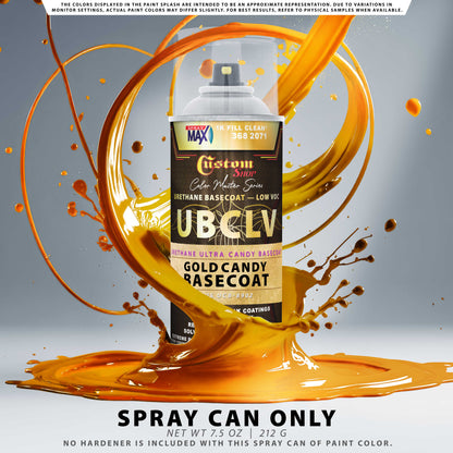 UCB Urethane Ultra Candy Basecoat - Gold Candy Basecoat- Spray Can