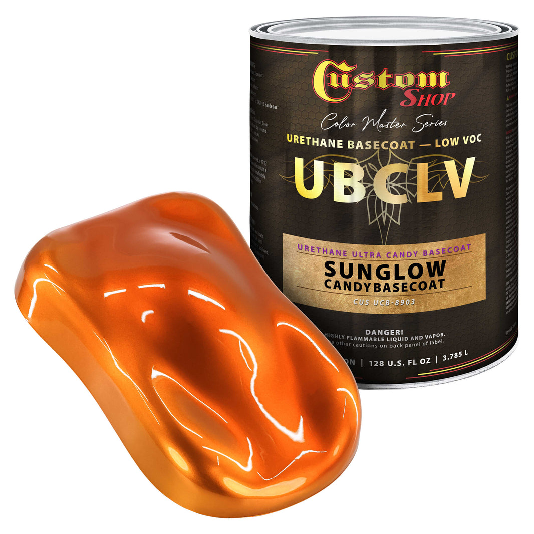UCB Urethane Ultra Candy Basecoat - Sunglow Candy Basecoat- Gallon