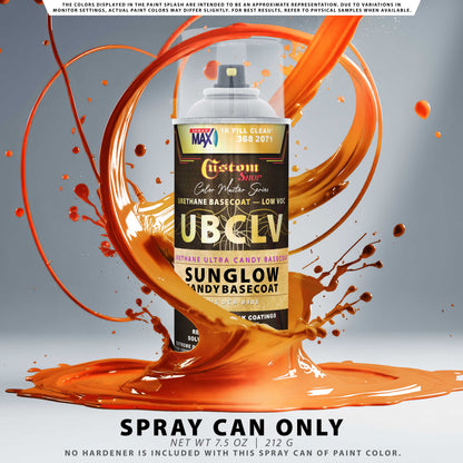 UCB Urethane Ultra Candy Basecoat - Sunglow Candy Basecoat- Spray Can