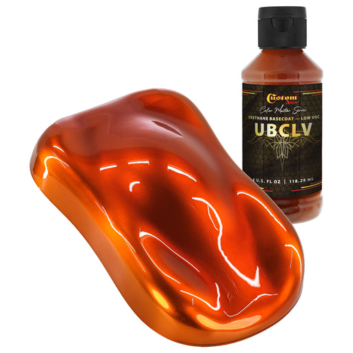 Custom Shop UCB Urethane Ultra Candy Basecoat - Orange Candy Basecoat- 4-Ounce Bottle