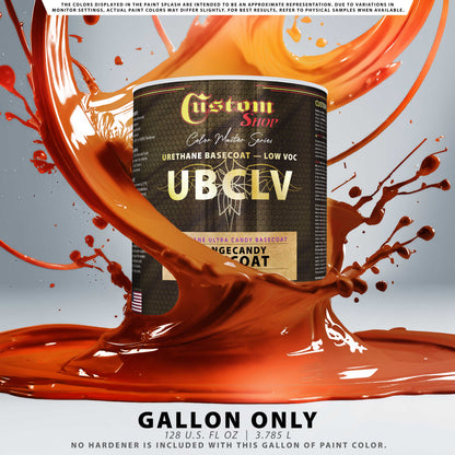UCB Urethane Ultra Candy Basecoat - Orange Candy Basecoat- Gallon