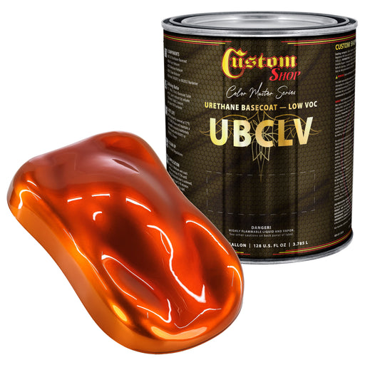 Custom Shop UCB Urethane Ultra Candy Basecoat - Orange Candy Basecoat- Gallon