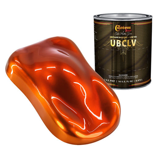 Custom Shop UCB Urethane Ultra Candy Basecoat - Orange Candy Basecoat- Pint