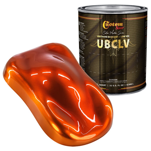 Custom Shop UCB Urethane Ultra Candy Basecoat - Orange Candy Basecoat- Quart