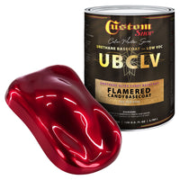 UCB Urethane Ultra Candy Basecoat - Flame Red Candy Basecoat- Gallon