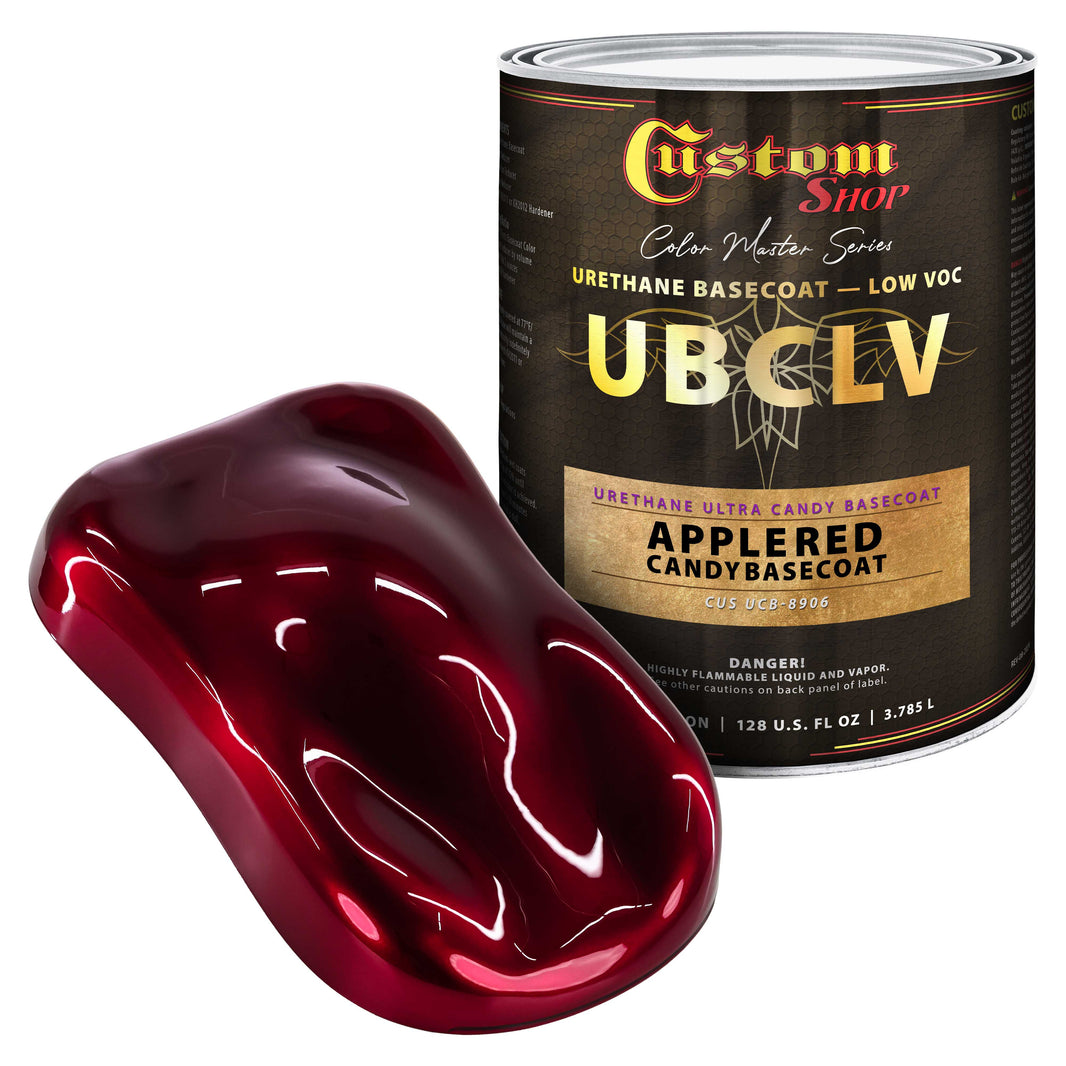 UCB Urethane Ultra Candy Basecoat - Apple Red Candy Basecoat- Gallon