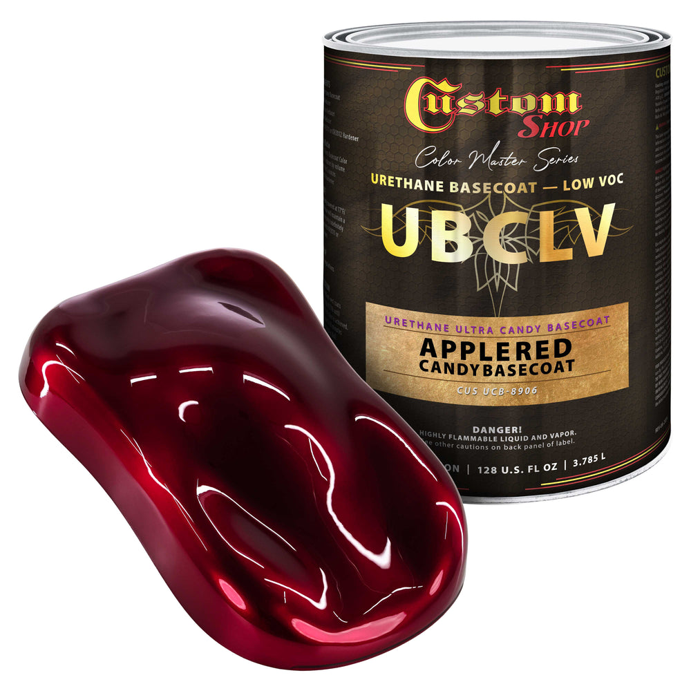 Custom Shop UCB Urethane Ultra Candy Basecoat - Apple Red Candy Basecoat- Gallon