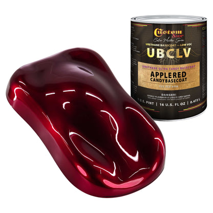 UCB Urethane Ultra Candy Basecoat - Apple Red Candy Basecoat- Pint