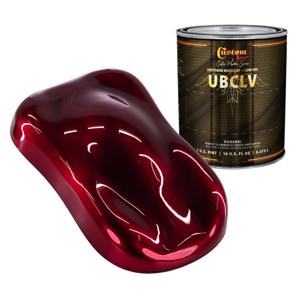 Custom Shop UCB Urethane Ultra Candy Basecoat - Apple Red Candy Basecoat- Pint