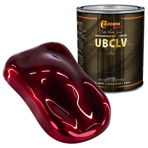 Custom Shop UCB Urethane Ultra Candy Basecoat - Apple Red Candy Basecoat- Quart