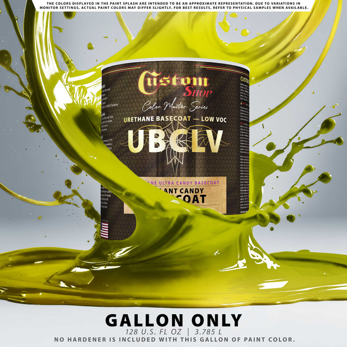 Custom Shop UCB Urethane Ultra Candy Basecoat - Coolant Candy Basecoat- Gallon