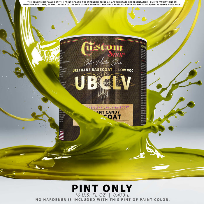 Custom Shop UCB Urethane Ultra Candy Basecoat - Coolant Candy Basecoat- Pint