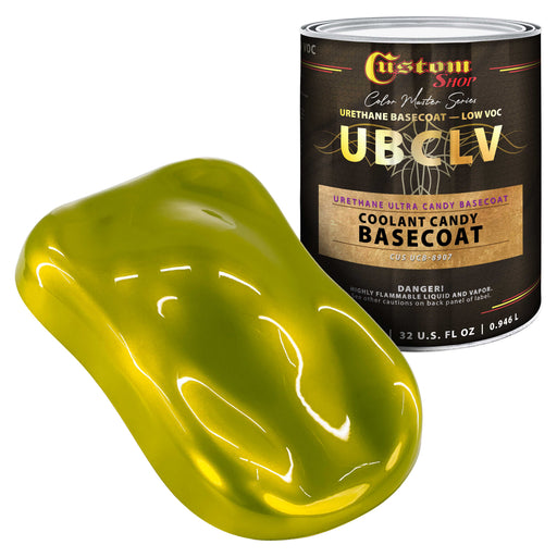 Custom Shop UCB Urethane Ultra Candy Basecoat - Coolant Candy Basecoat- Quart