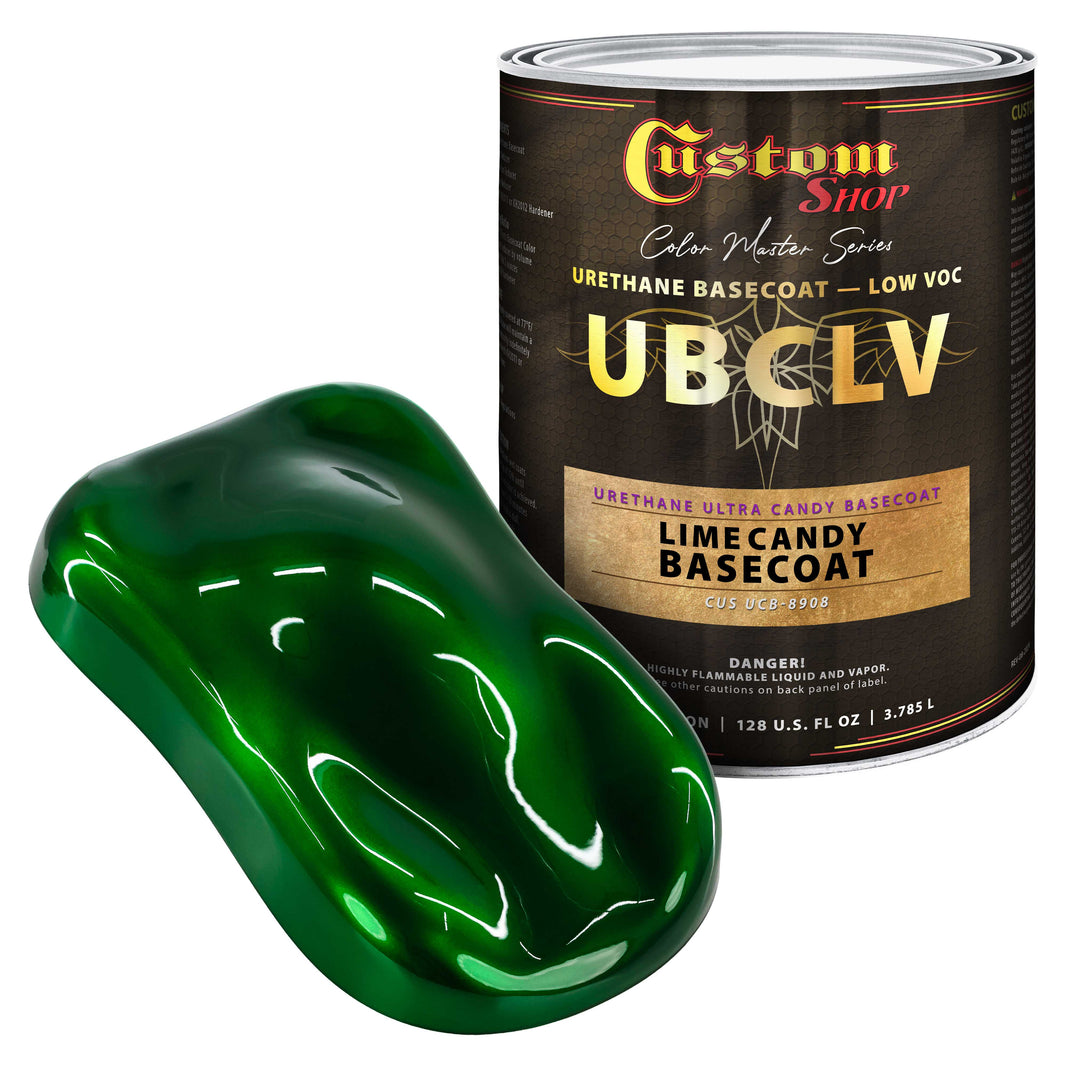 UCB Urethane Ultra Candy Basecoat - Lime Candy Basecoat- Gallon
