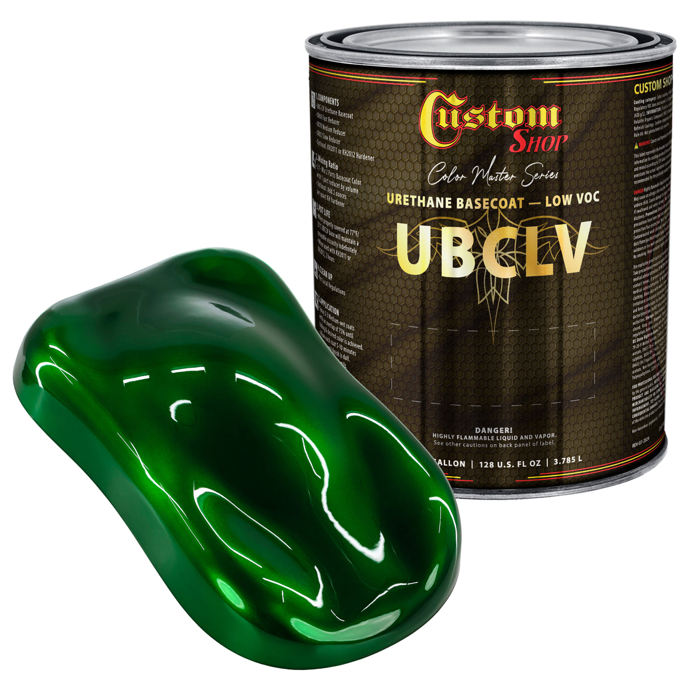 UCB Urethane Ultra Candy Basecoat - Lime Candy Basecoat
