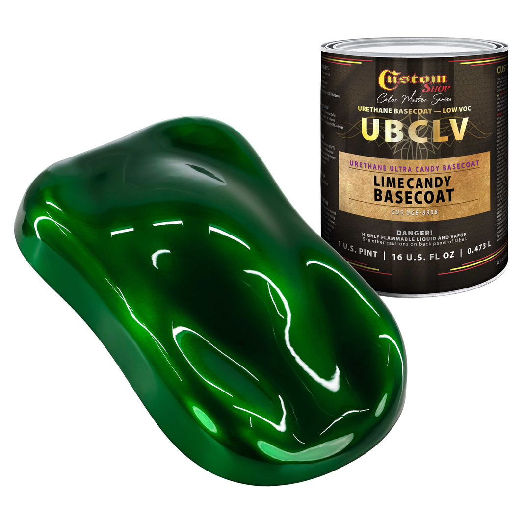 UCB Urethane Ultra Candy Basecoat - Lime Candy Basecoat- Pint