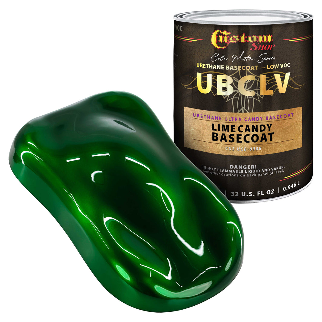 UCB Urethane Ultra Candy Basecoat - Lime Candy Basecoat- Quart