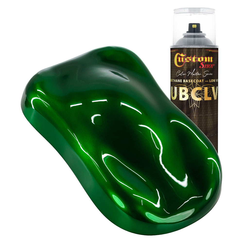 Custom Shop UCB Urethane Ultra Candy Basecoat - Lime Candy Basecoat- Spray Can