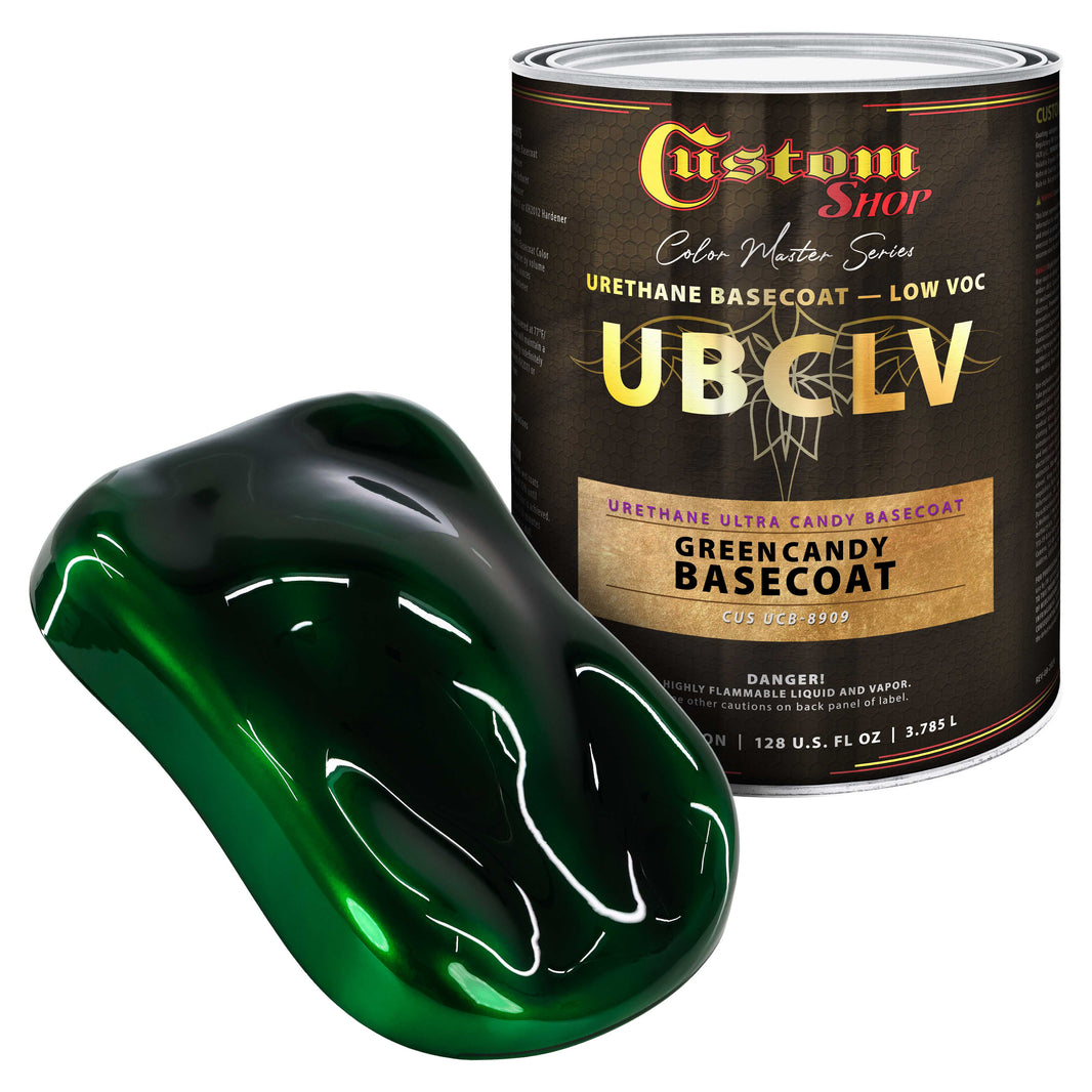 UCB Urethane Ultra Candy Basecoat - Green Candy Basecoat- Gallon