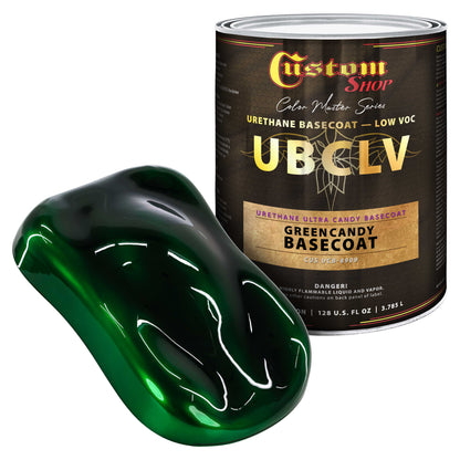 UCB Urethane Ultra Candy Basecoat - Green Candy Basecoat- Gallon