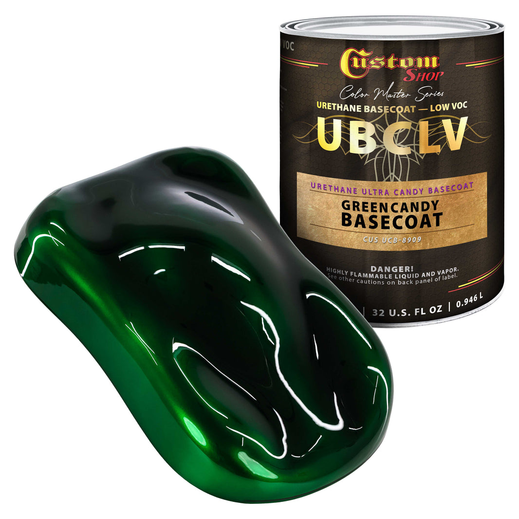 UCB Urethane Ultra Candy Basecoat - Green Candy Basecoat- Quart
