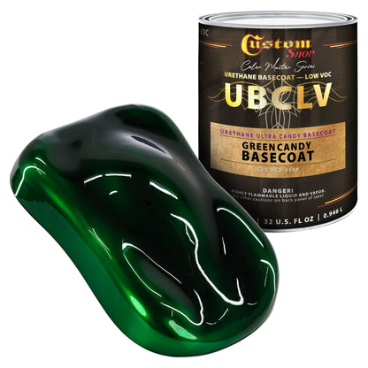 UCB Urethane Ultra Candy Basecoat - Green Candy Basecoat- Quart