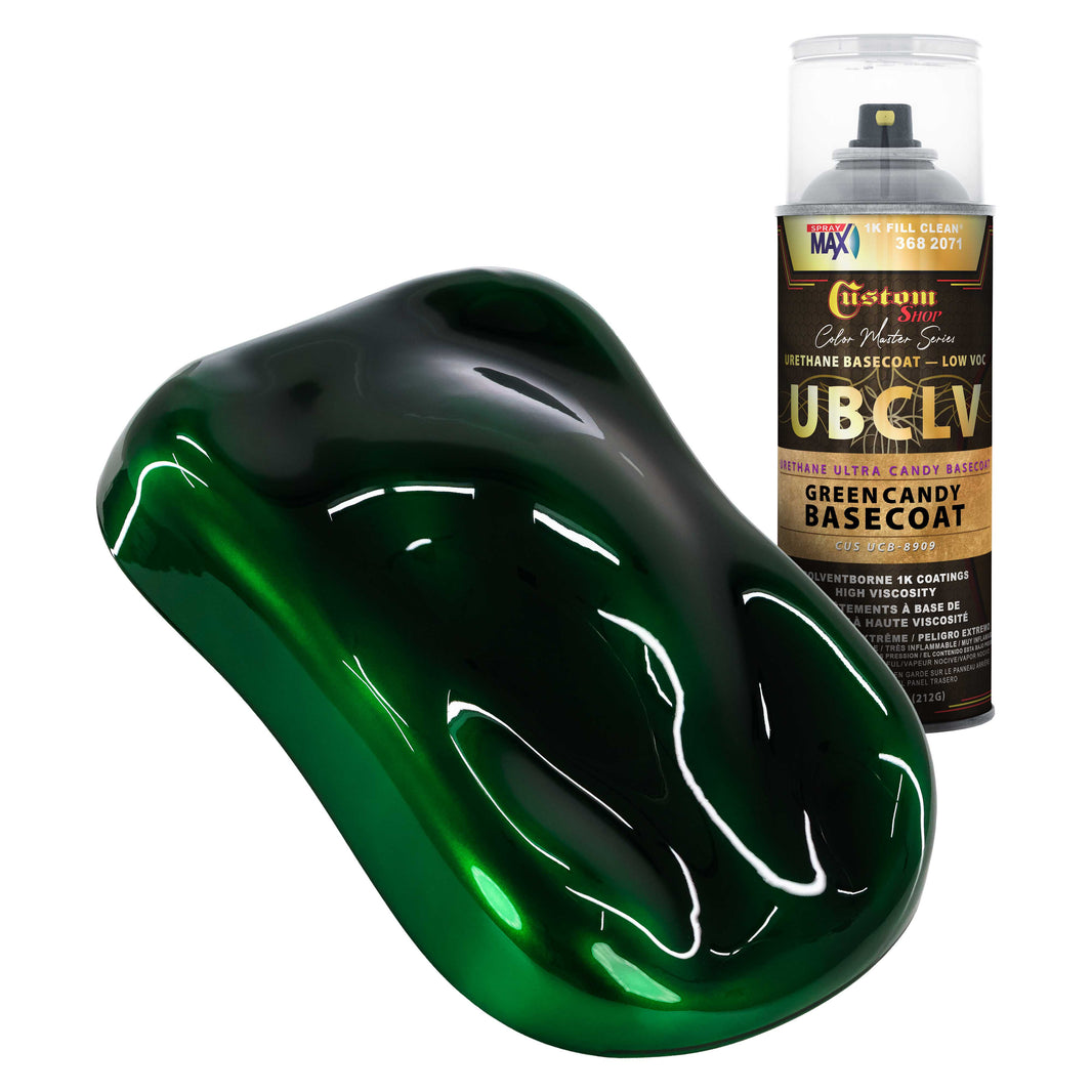 UCB Urethane Ultra Candy Basecoat - Green Candy Basecoat- Spray Can