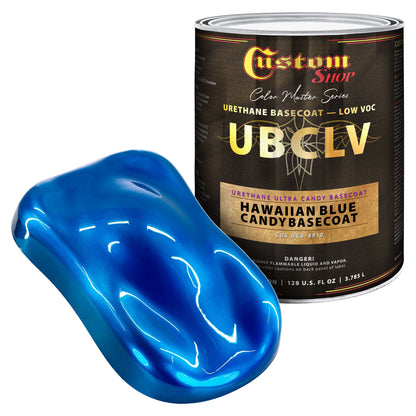 UCB Urethane Ultra Candy Basecoat - Hawaiian Blue Candy Basecoat- Gallon
