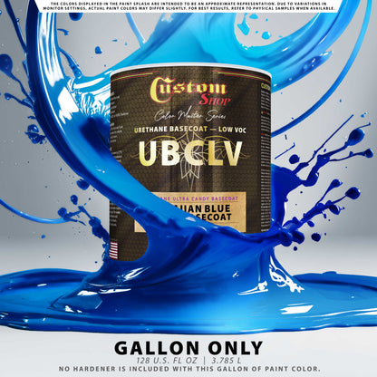 UCB Urethane Ultra Candy Basecoat - Hawaiian Blue Candy Basecoat- Gallon