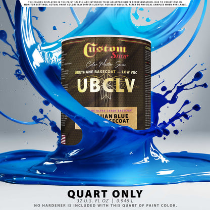 UCB Urethane Ultra Candy Basecoat - Hawaiian Blue Candy Basecoat- Quart