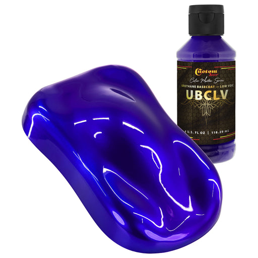 Custom Shop UCB Urethane Ultra Candy Basecoat - Sapphire Blue Candy Basecoat- 4-Ounce Bottle