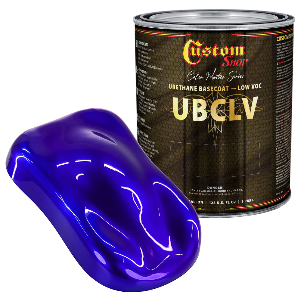 Custom Shop UCB Urethane Ultra Candy Basecoat - Sapphire Blue Candy Basecoat- Gallon